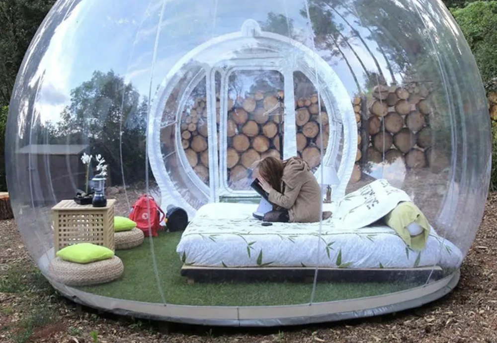 outdoor inflatable bubble tent